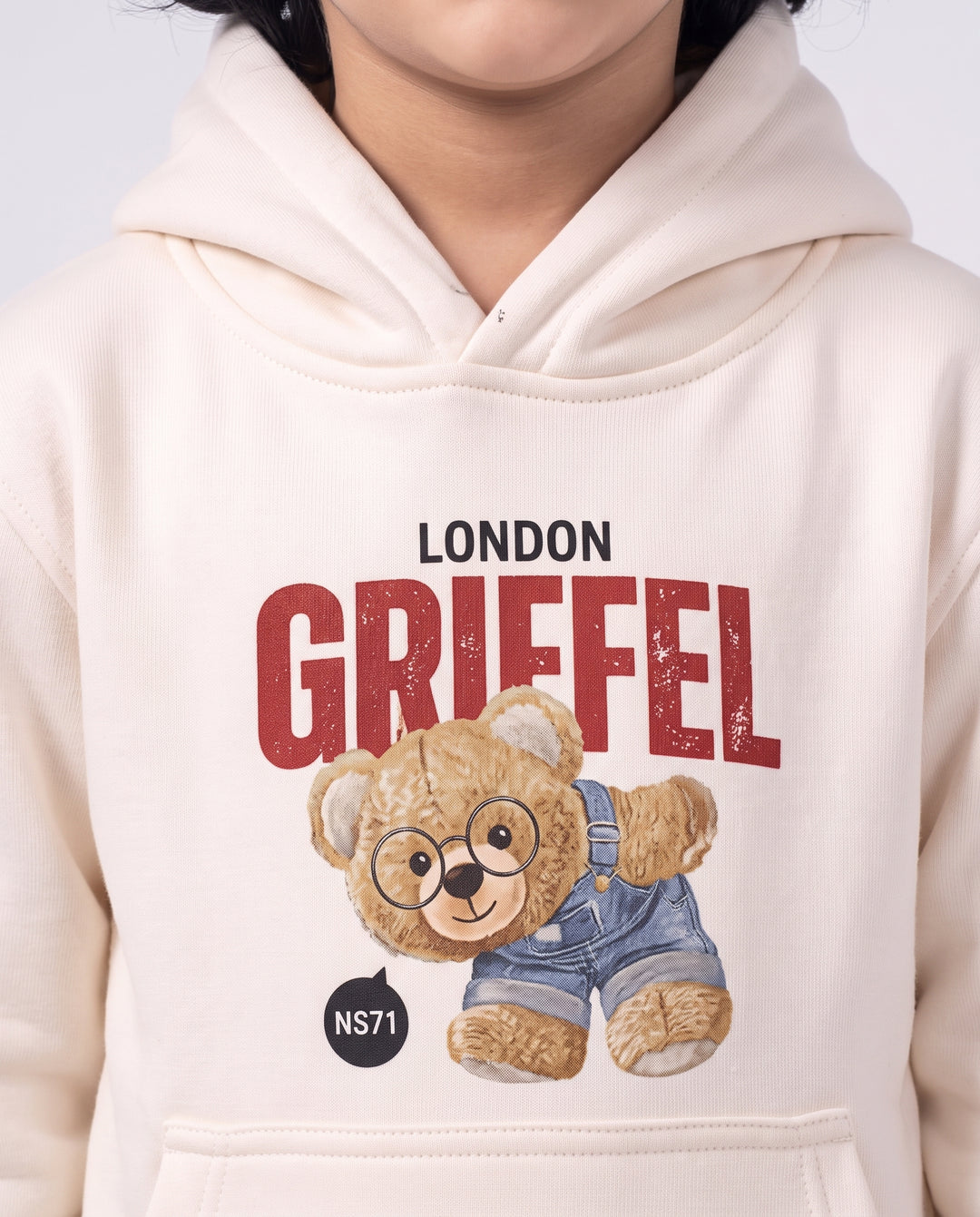 BEAR WHITE OVERSIZED TRACKSUIT FOR BOY