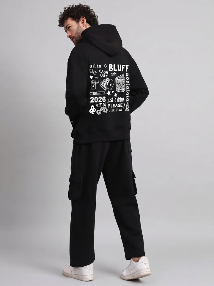 BLUFF 🎉DIWALI EDITION 🎉 Cotton Fleece Oversized Hoodie For Men