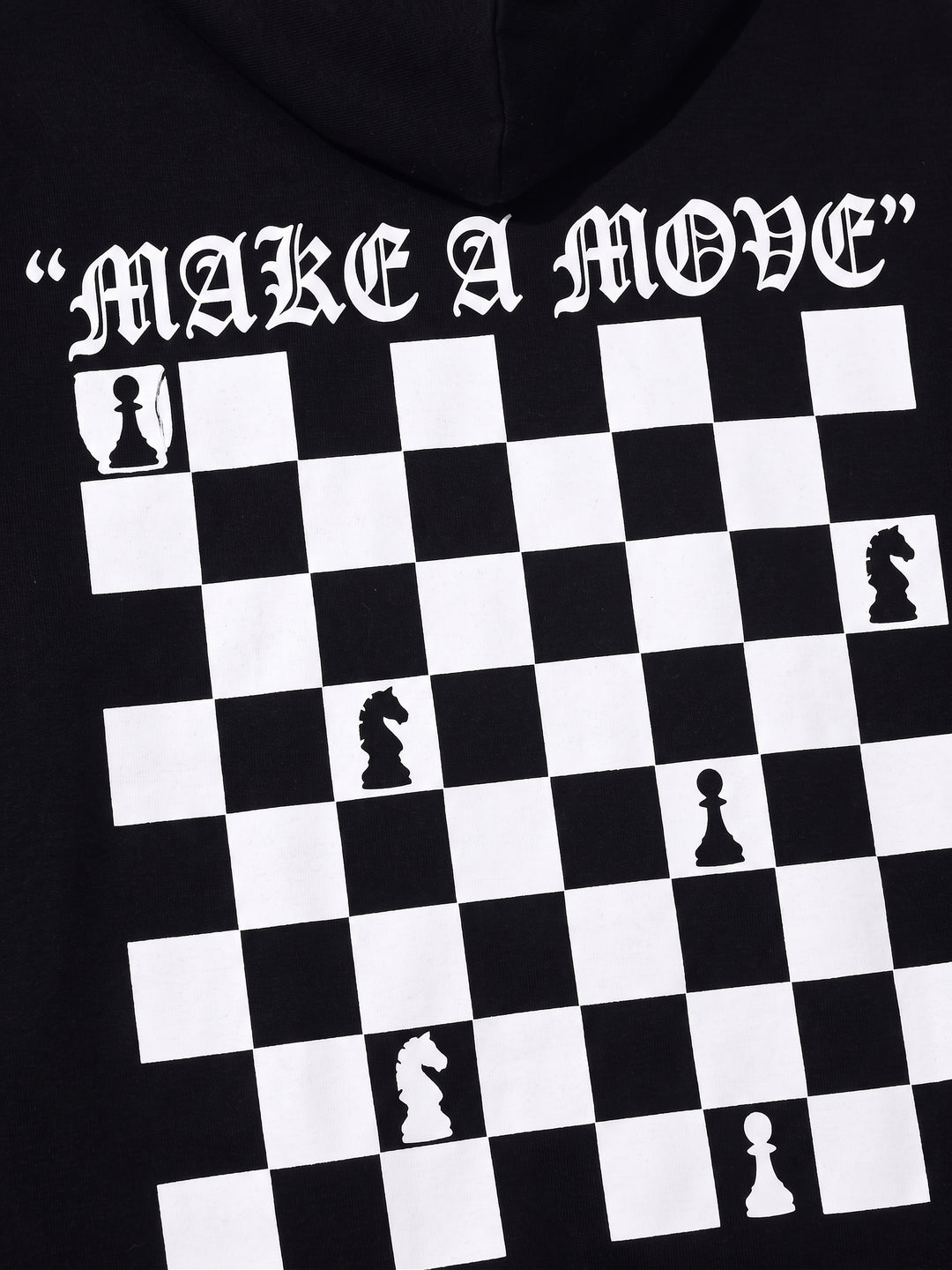 Make A Move Oversized cotton Fleece Hoodie