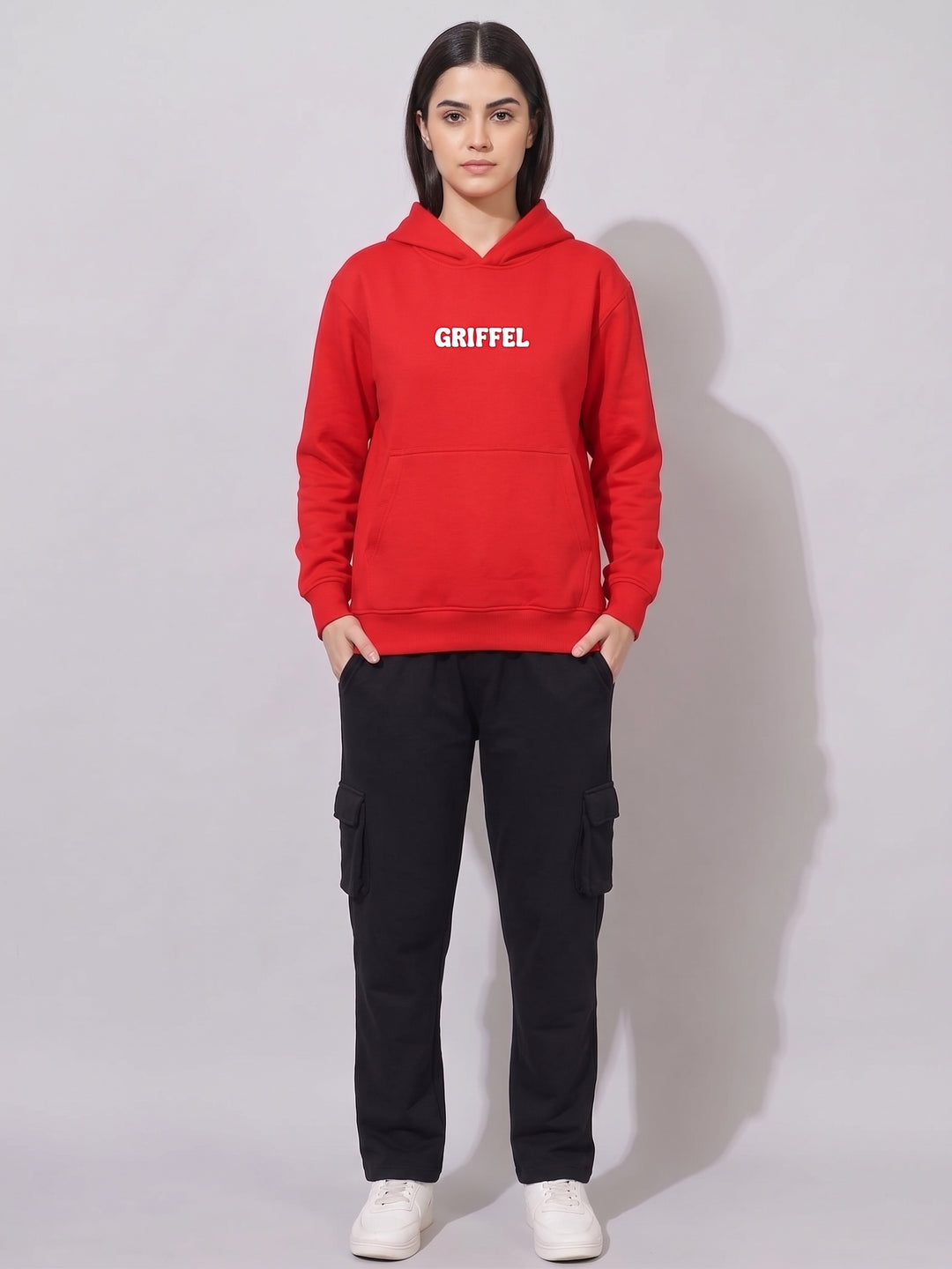 THE WORLD NEEDS MORE GRIFFEL  Oversized Cotton Fleece Tracksuit For Women ♥️