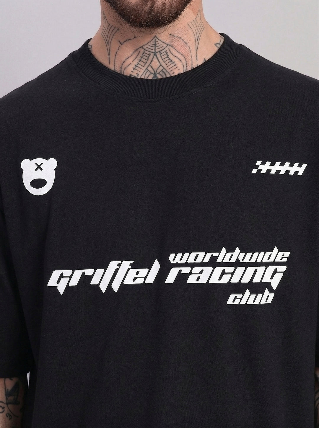 Racing Club Oversized Cotton T-shirt  🏁