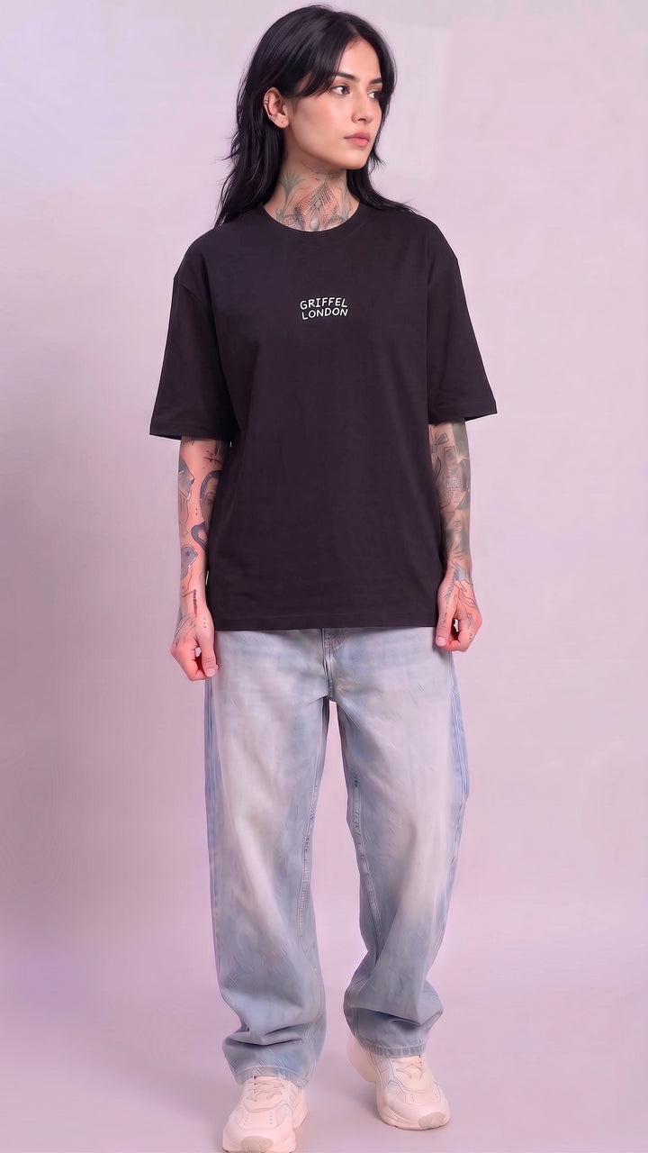 TAKE THE RISK OVERSIZED Cotton T-SHIRT