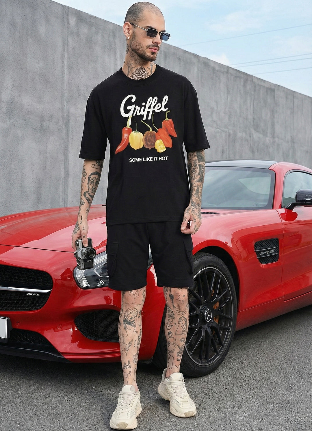 Like it HOT Griffel oversized cotton co-ord Set 🌶️