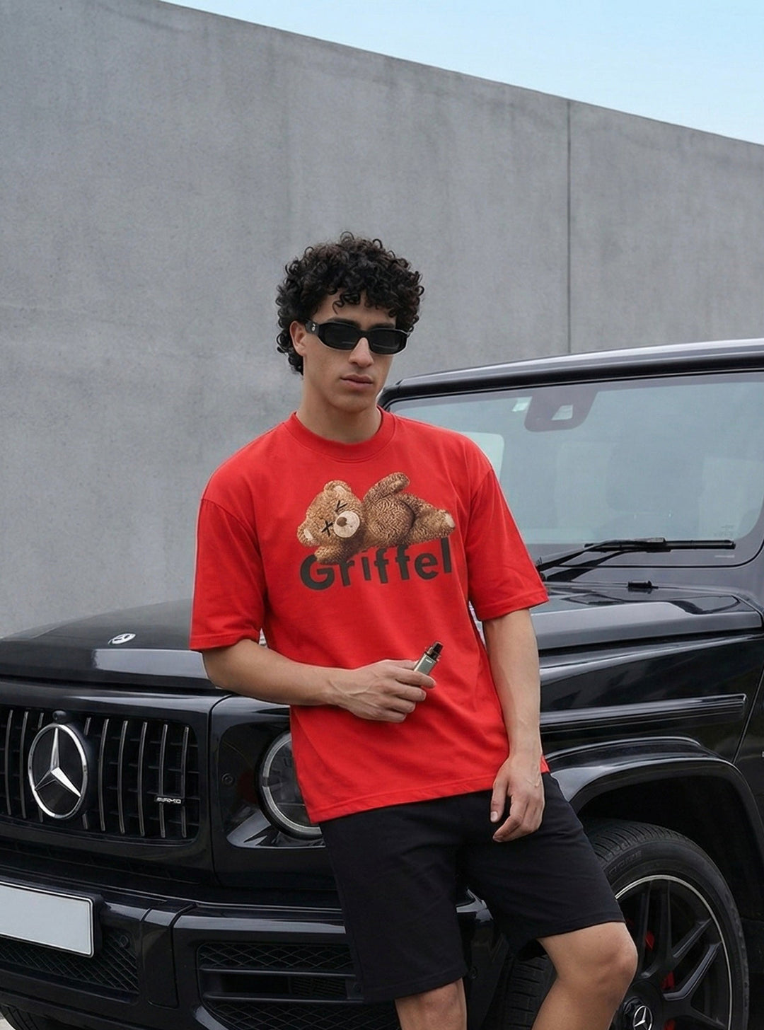 Sleep Bear Oversized Cotton T-shirt 🐻