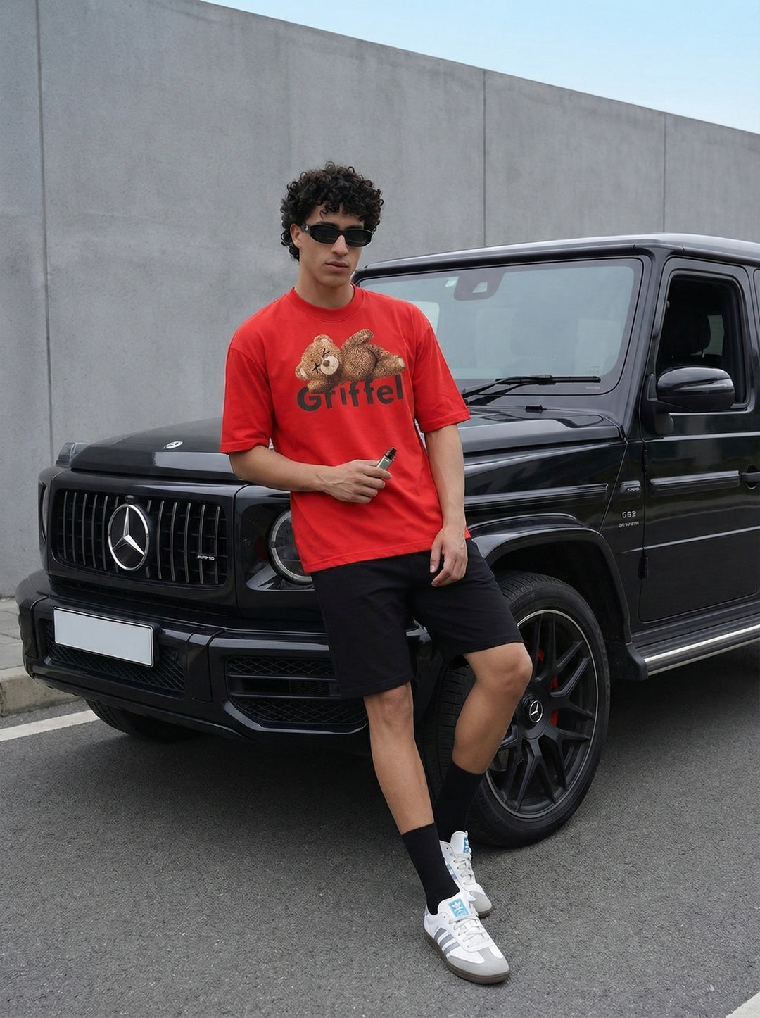 Sleep Bear Oversized Cotton Co-ord set 🐻