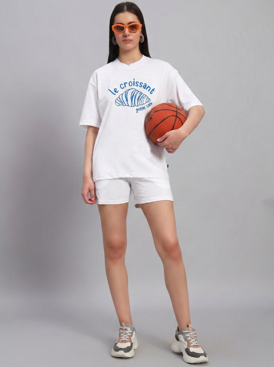 Crossiant Oversized Cotton Co-ord