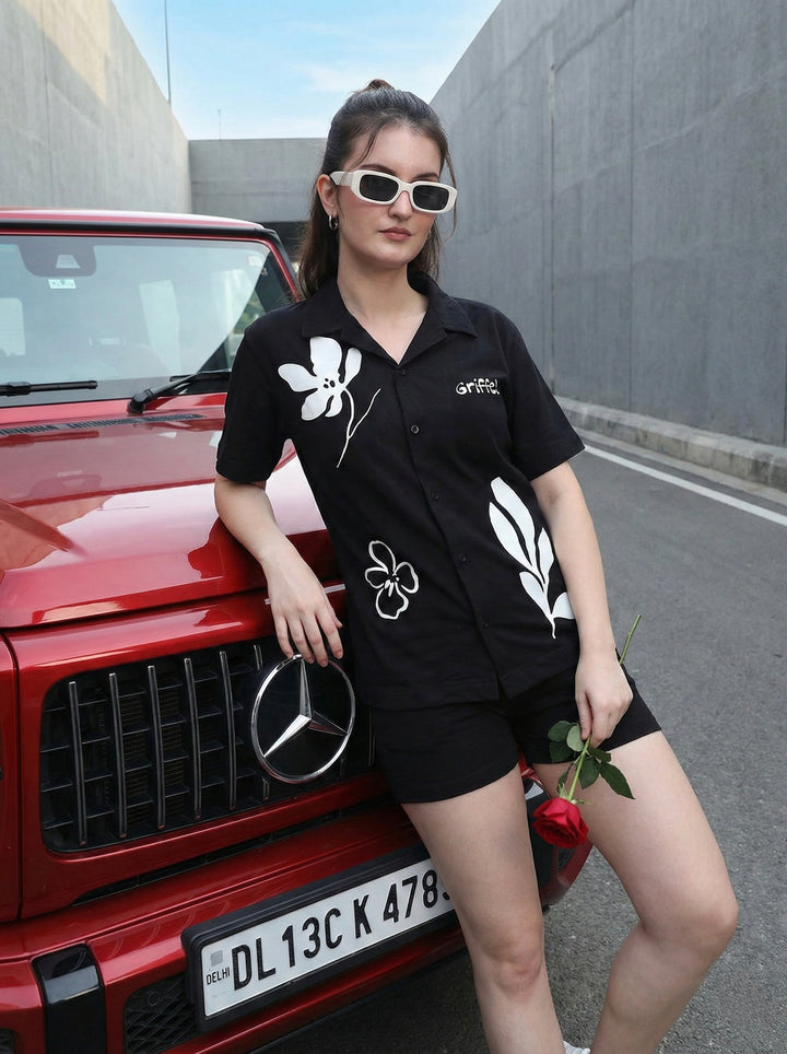 NATURAL FLOWERS SHIRT