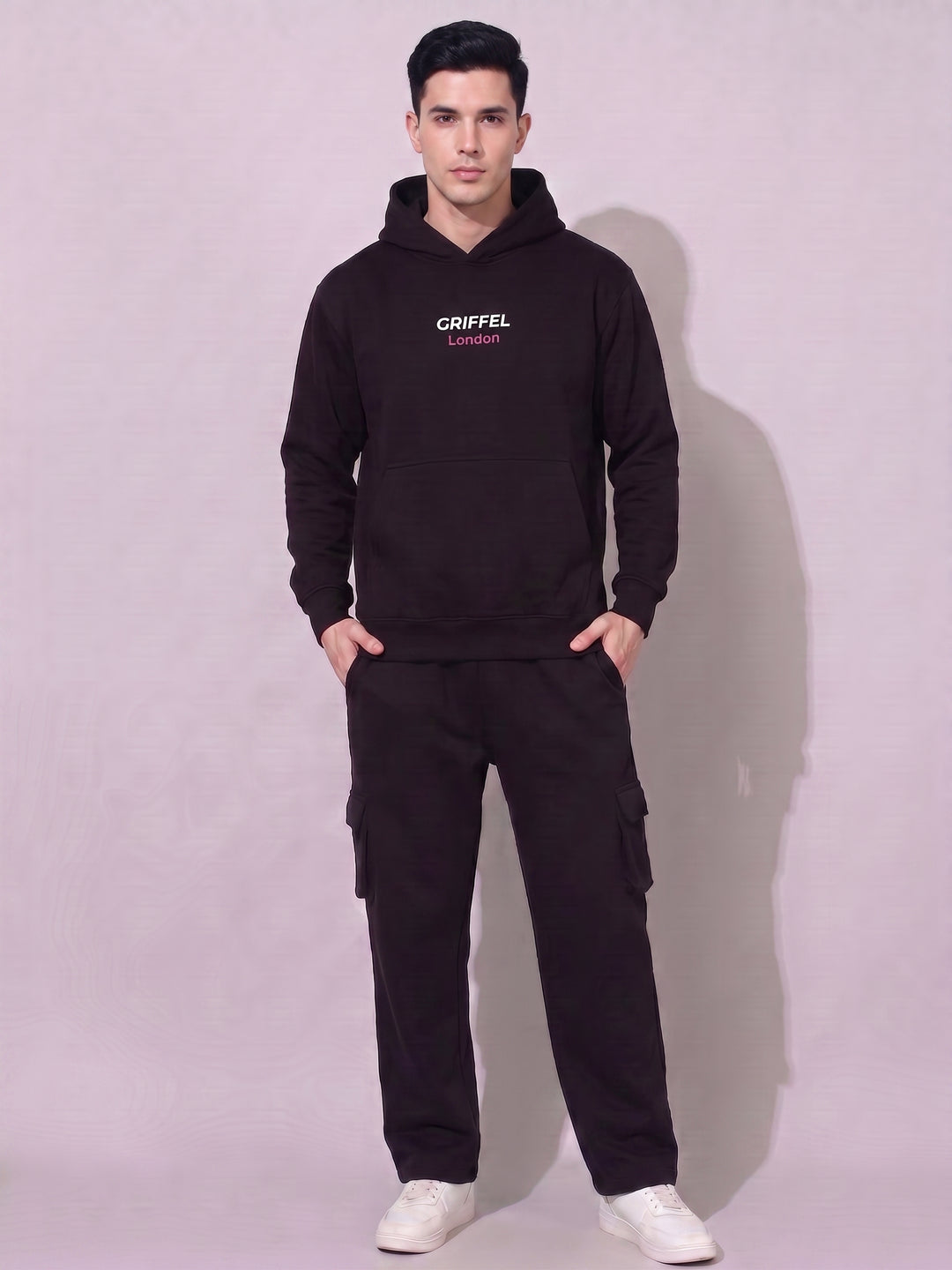 Social Media Killed Romance Oversized cotton Fleece Hoodie