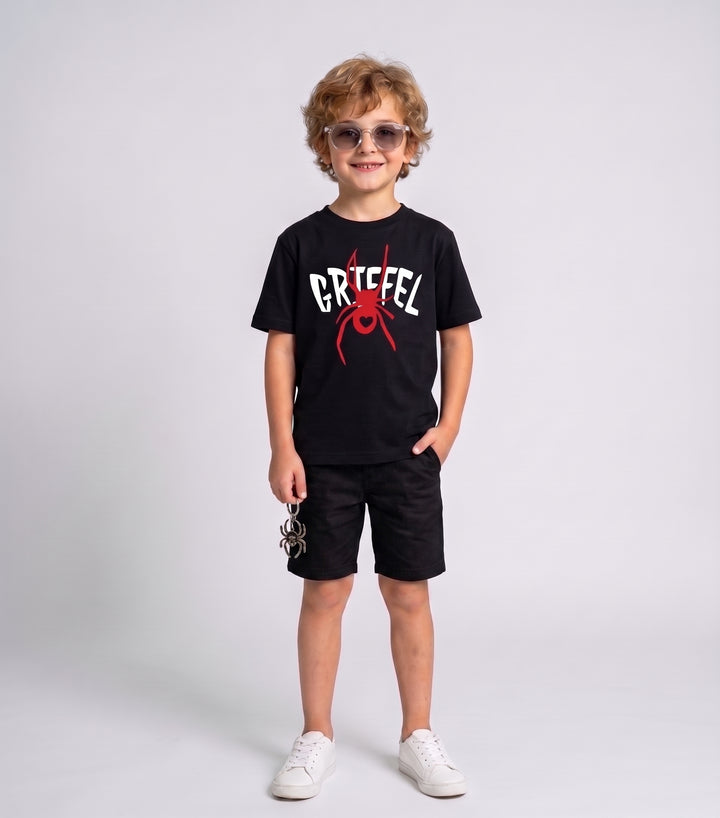 SPIDER OVERSIZED T-SHIRT and Shorts SET 🕸️