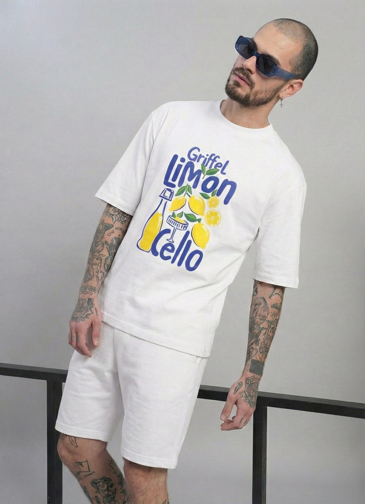 LimonCello Oversized Cotton Co-ord set 🍋