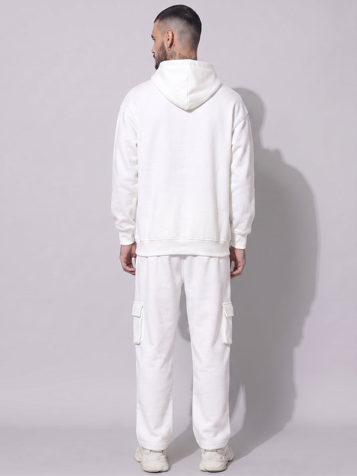 Chase The Unknown Oversized cotton Fleece Hoodie