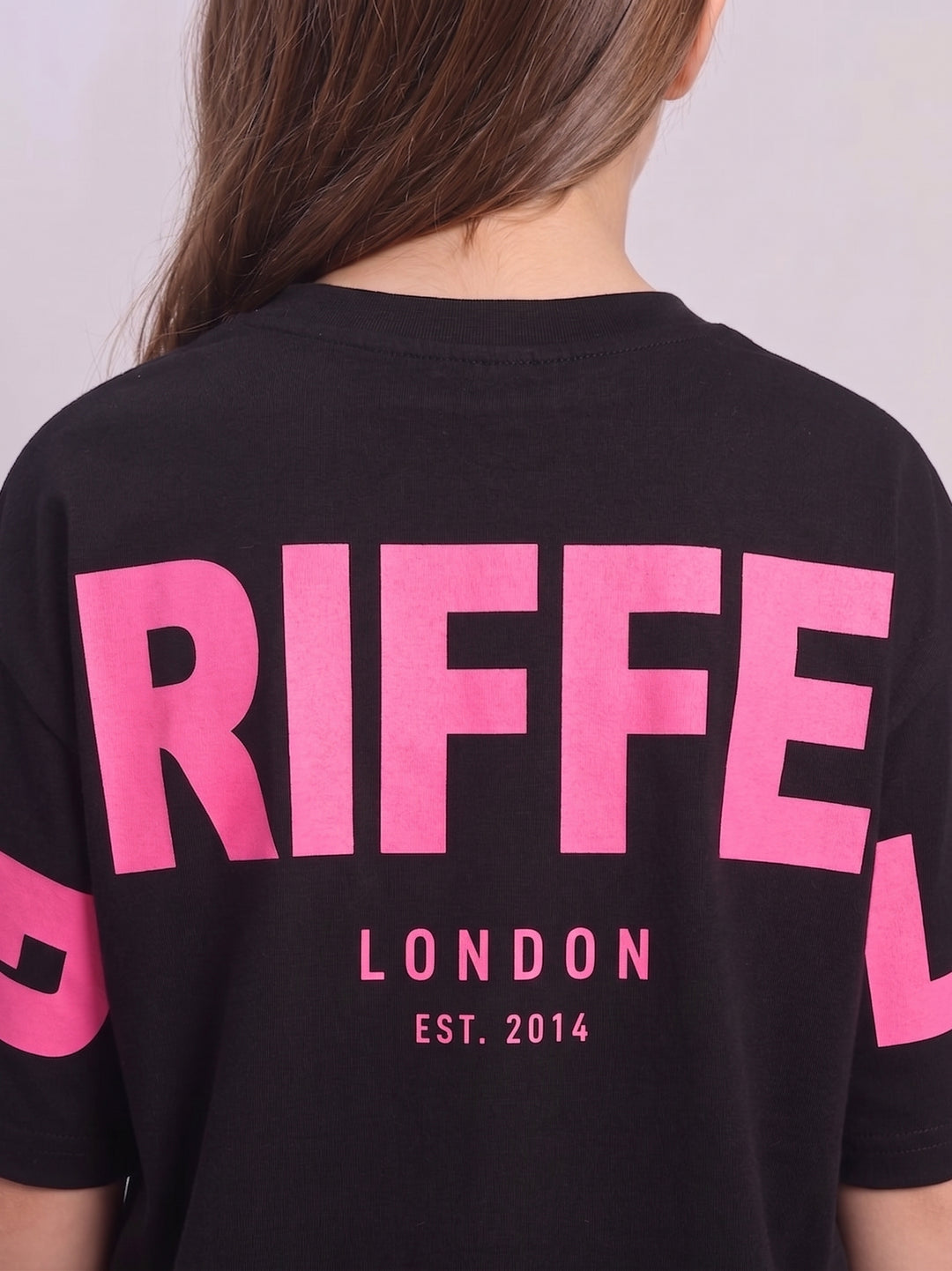BACK GRIFFEL GIRLS OVERSIZED T-SHIRT AND SHORTS SET 💖