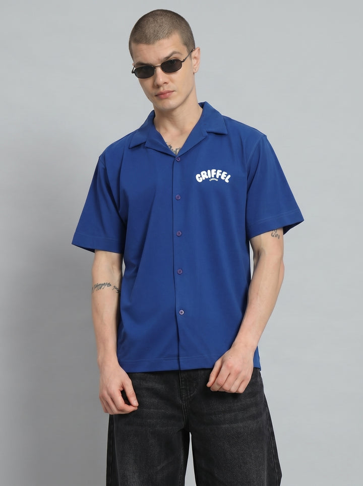 Logo 2026 Cotton Bowling Shirt  🔵