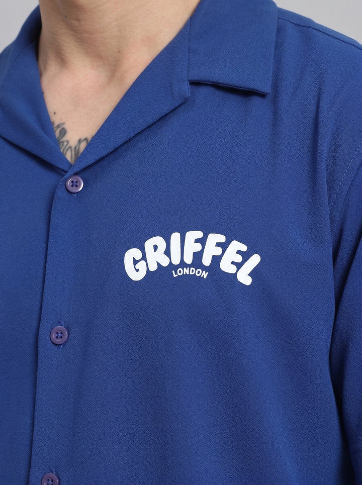 Logo 2026 Cotton Bowling Shirt  🔵