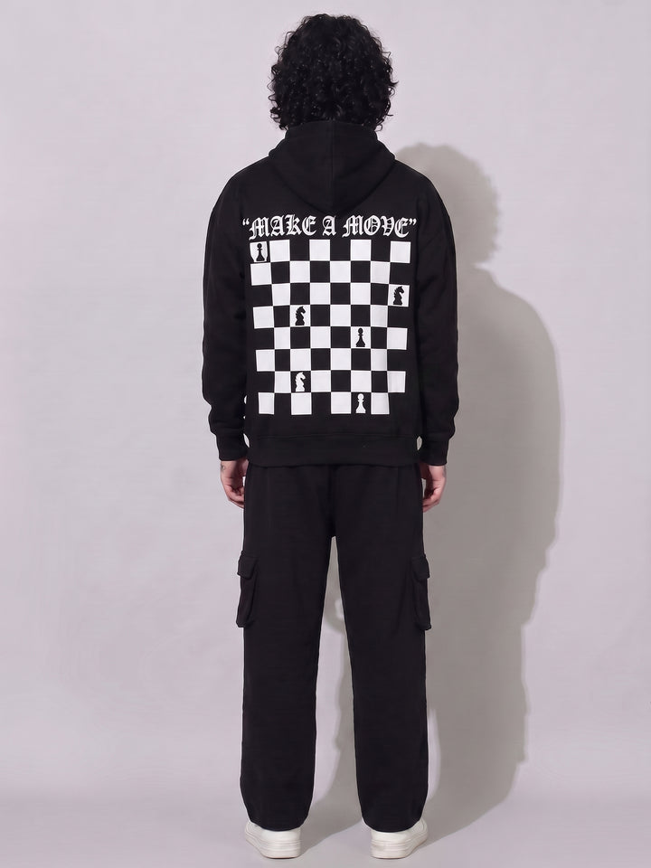 Make A Move Oversized cotton Fleece Hoodie