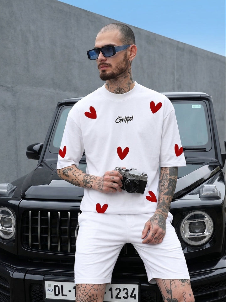 All Heart OVERSIZED Cotton T-SHIRT
