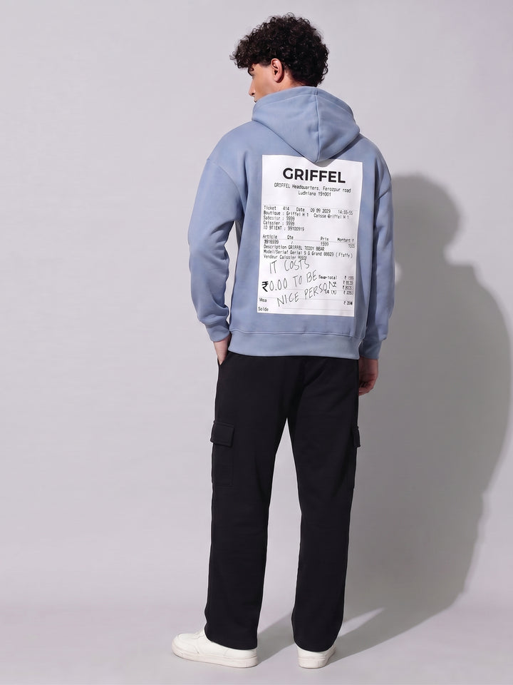 NICE PERSON Oversized Cotton Fleece Tracksuit For Men