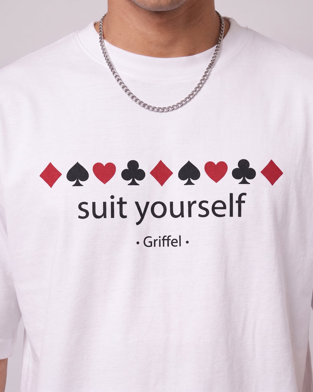 SUIT YOURSELF Oversized Cotton T-shirt