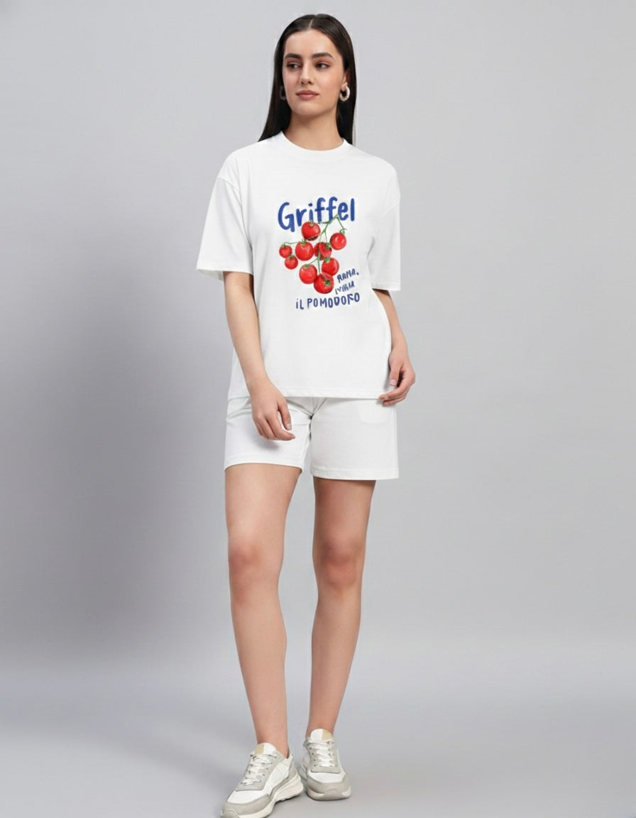 Pomodoro Oversized Cotton Co-ord 🍅