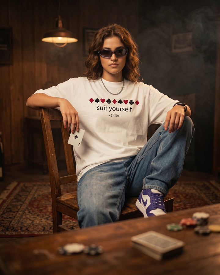 SUIT YOURSELF OVERSIZED Cotton T-SHIRT