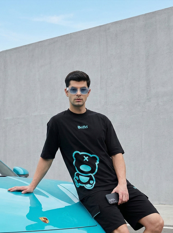 Side Teddy Oversized T-shirt 🧸