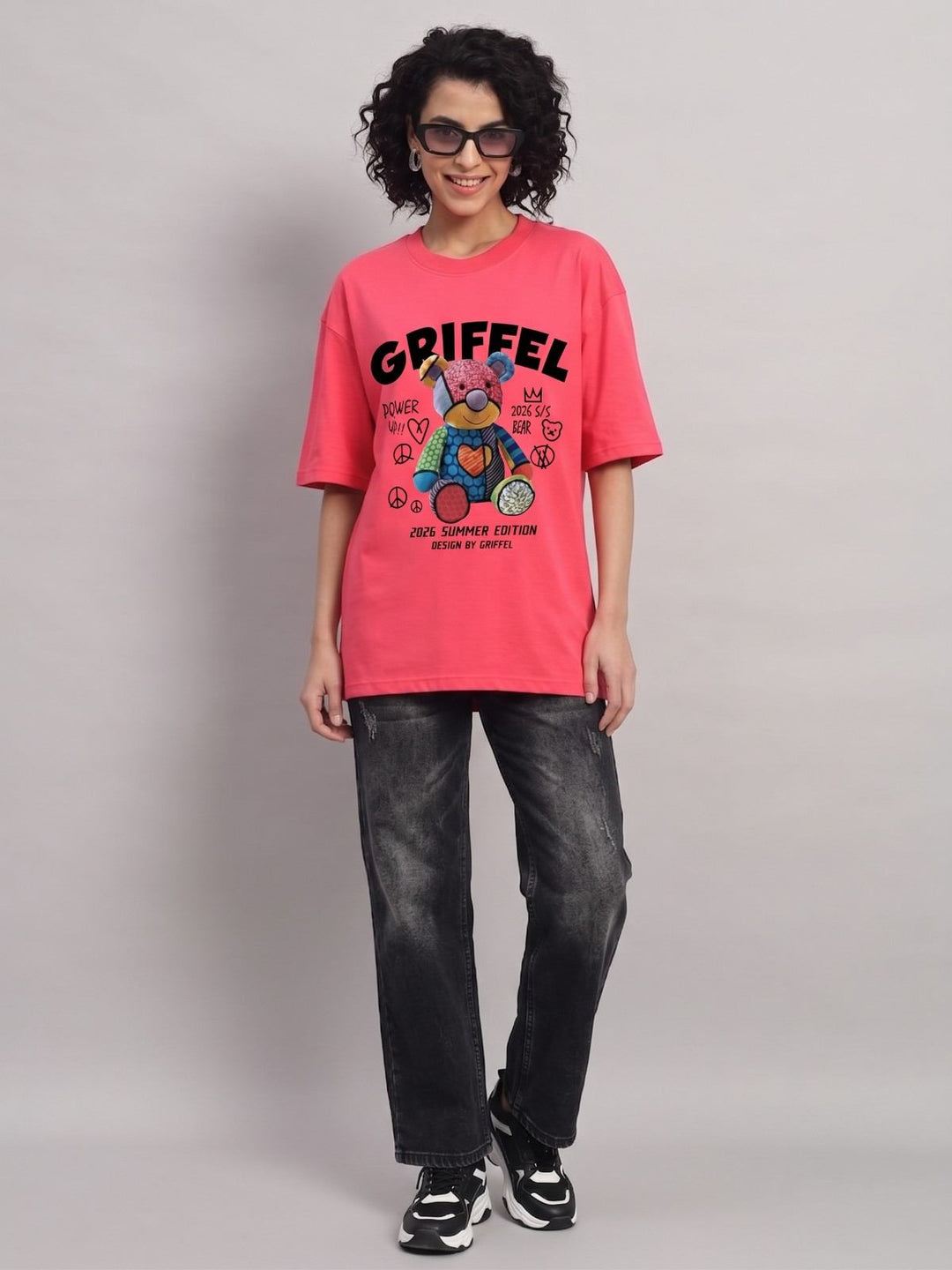 SUMMER TEDDY OVERSIZED Cotton T-SHIRT