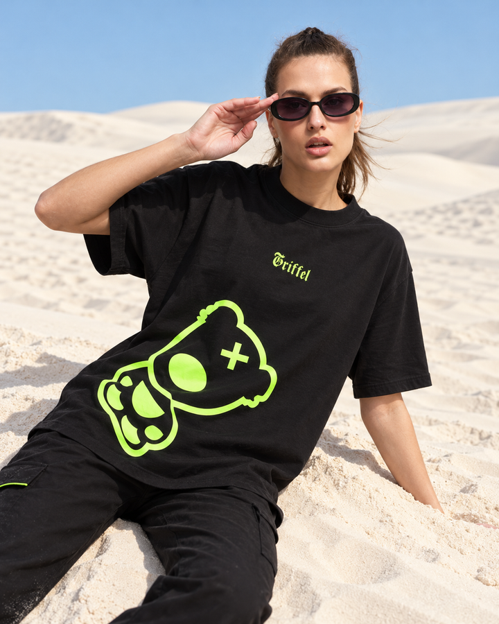 Side Teddy Oversized T-shirt 🧸