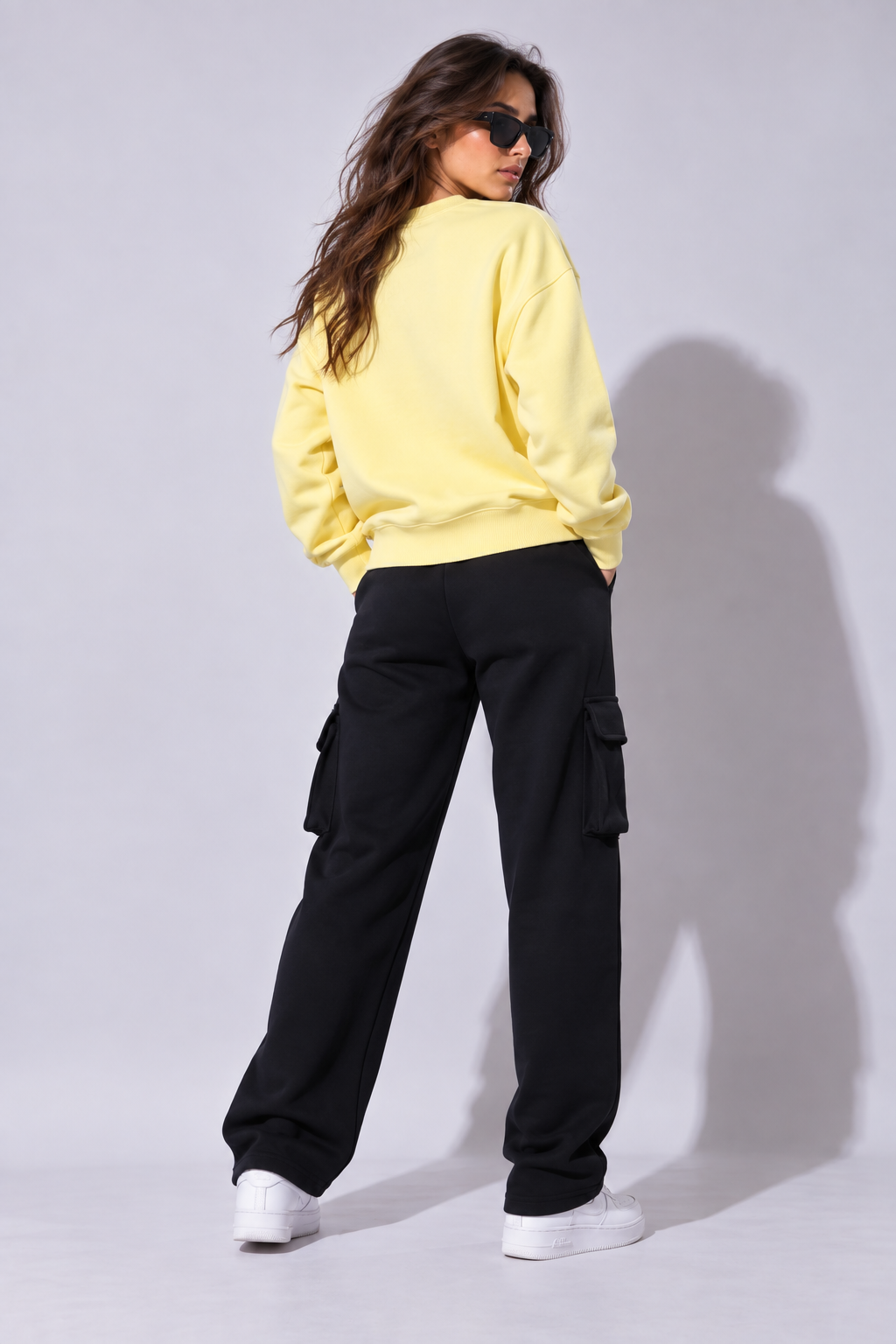 UNIVERSITY  Cotton Fleece Round neck  Oversized Sweatshirt For Women 🎓