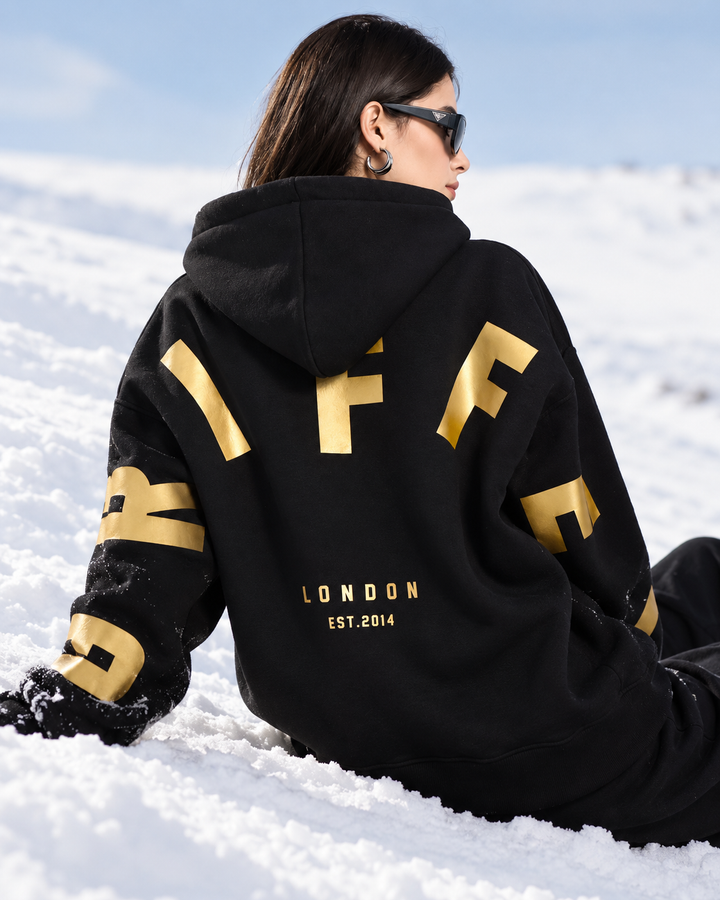 Back Griffel  Oversized Cotton Fleece Hoodie 👑