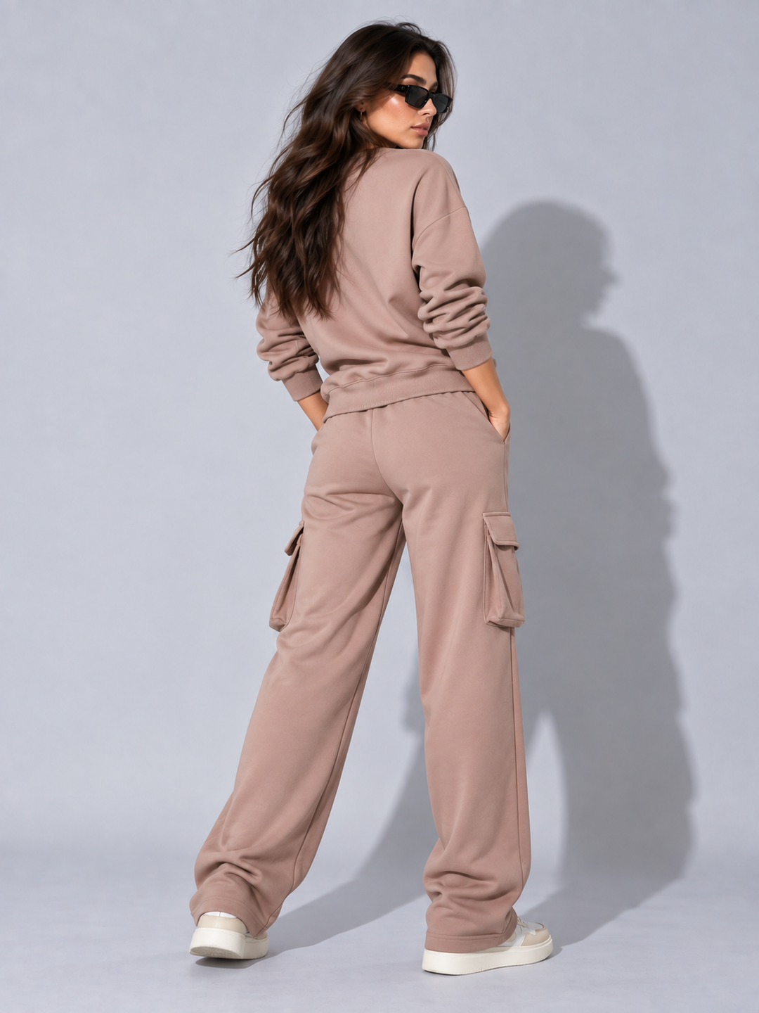 UNIVERSITY  Cotton Fleece Round neck  Oversized Sweatshirt For Women 🎓