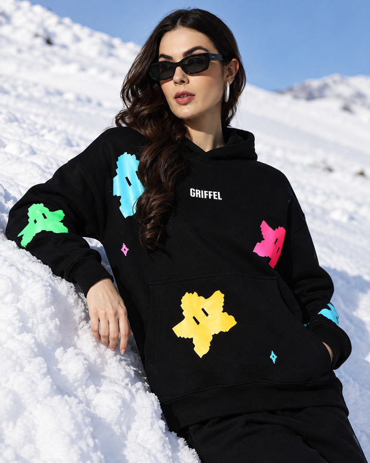 All over stars Oversized Hoodie ✨