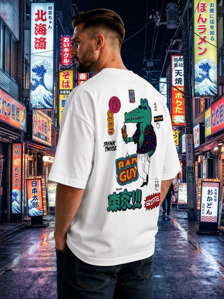 BAD GUY Oversized Cotton T-shirt