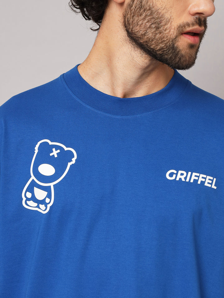 GRIFFEL Men Printed Royal Loose fit T-shirt - griffel